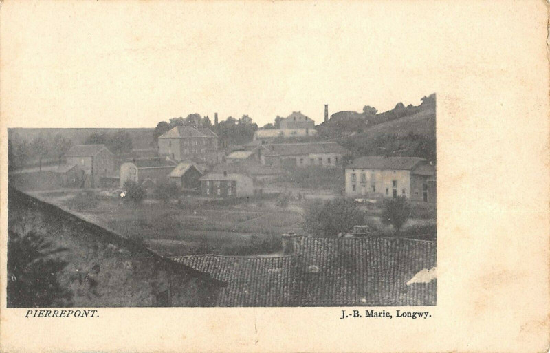 Carte postale ancienne Pierrepont à Pierrepont