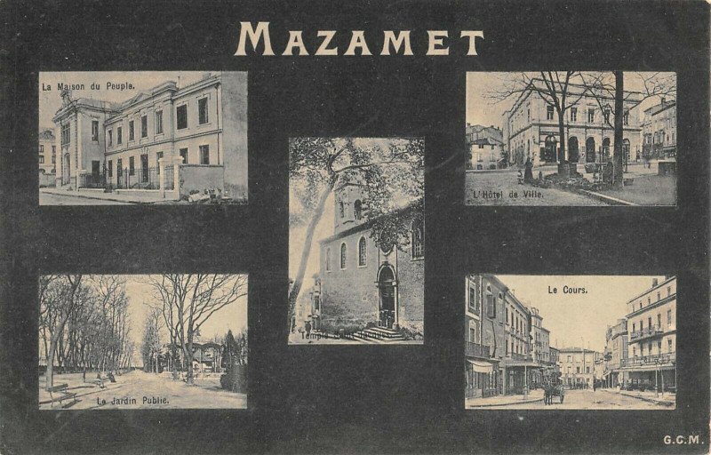 Carte postale ancienne Mazamet à Mazamet