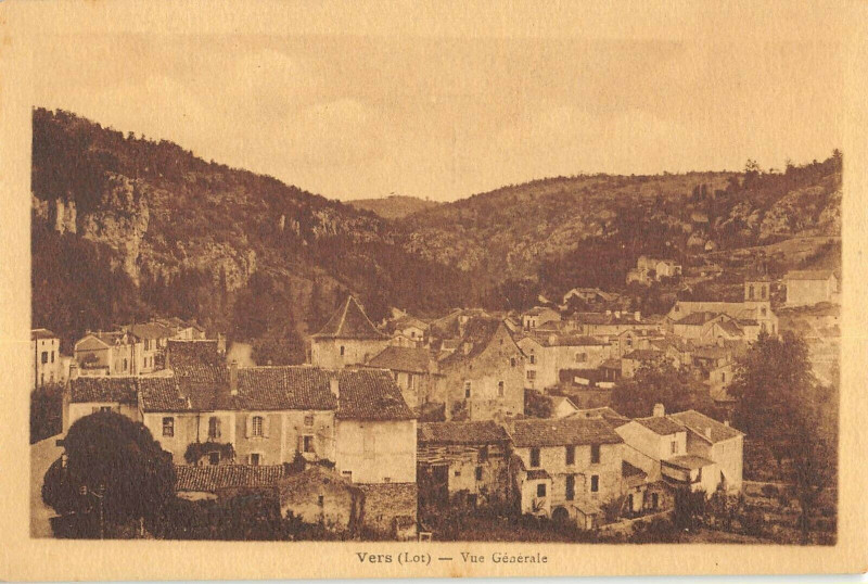 Carte postale ancienne Vers Vue Generale