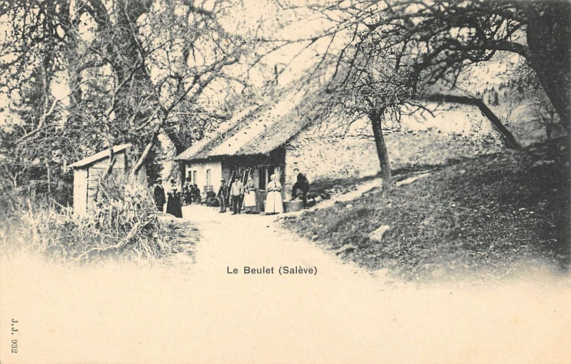 Carte postale ancienne Le Beulet Saleve