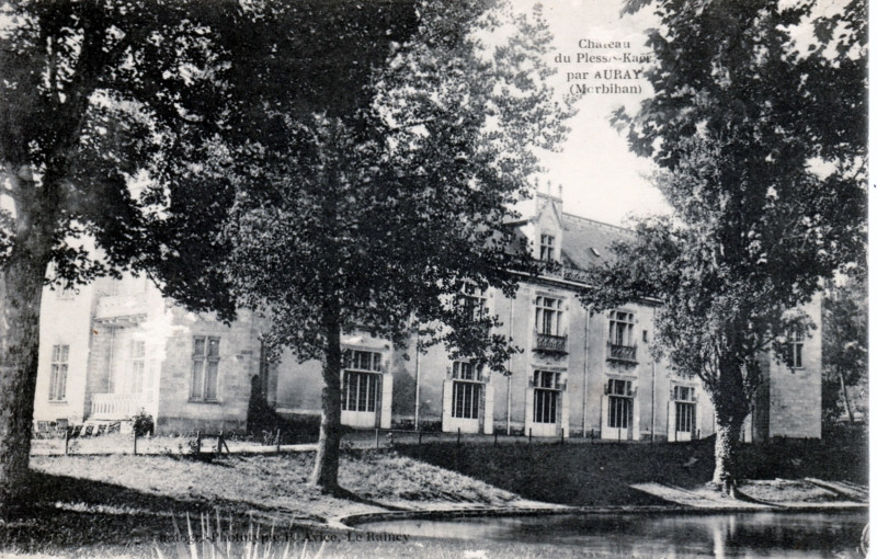 Carte postale ancienne Château du Plessis-Kaër 1930