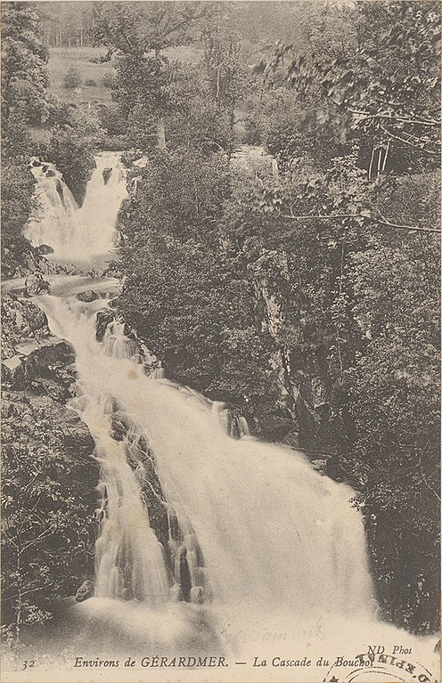 Carte postale ancienne Saut du Bouchot (carte postale ancienne 2)