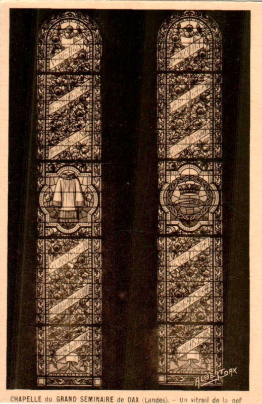 Carte postale ancienne Dax (Landes) - Grand séminaire Lazariste Notre-Dame du Pouy 24