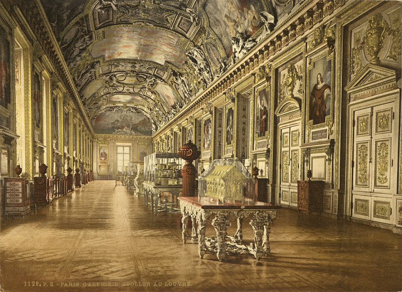 Carte postale ancienne Paris-Louvre-Zi-217406