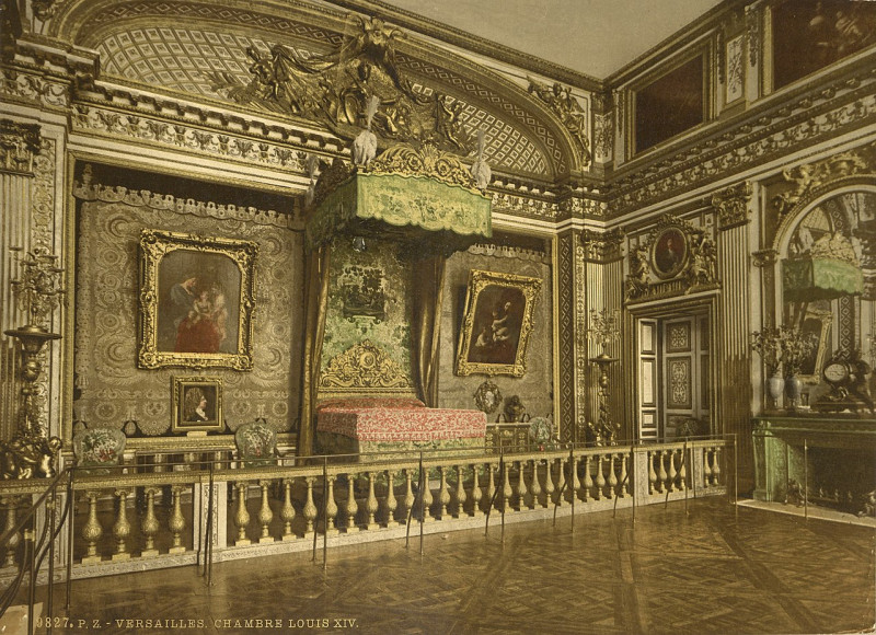 Carte postale ancienne Versailles, Yvelines-Schloss Versailles-Zi-217399