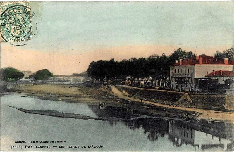 Carte postale ancienne Dax (Landes) - Adour 7