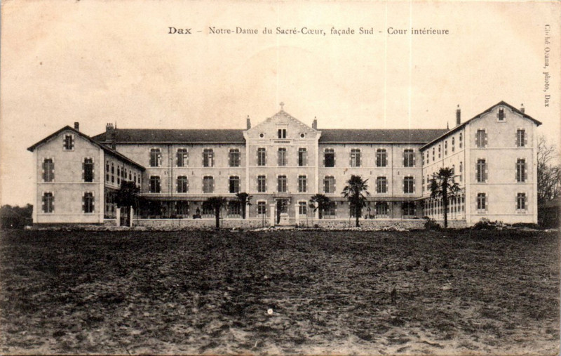 Carte postale ancienne Dax (Landes) - Grand séminaire Lazariste Notre-Dame du Pouy 3