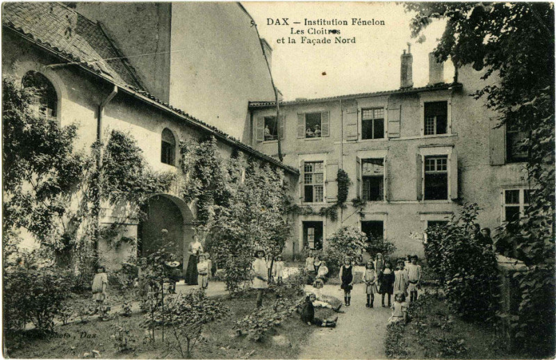 Carte postale ancienne Dax (Landes) - Institution Fénelon 3
