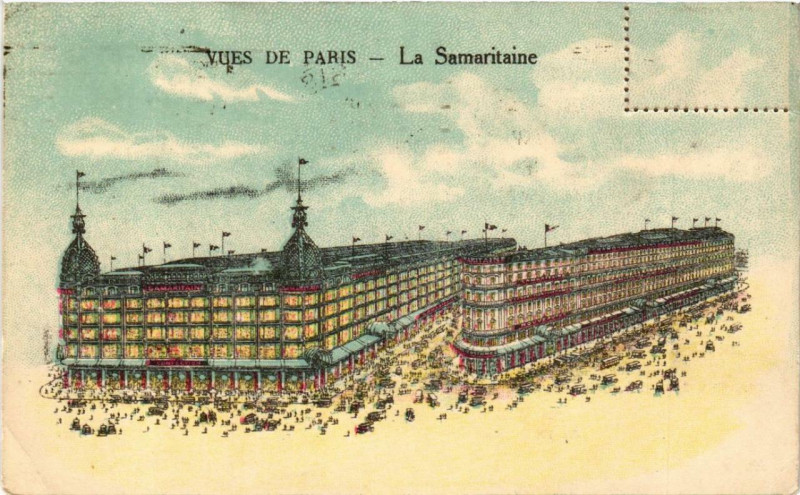 Carte postale ancienne Paris 1e La Samaritaine à Paris 9e