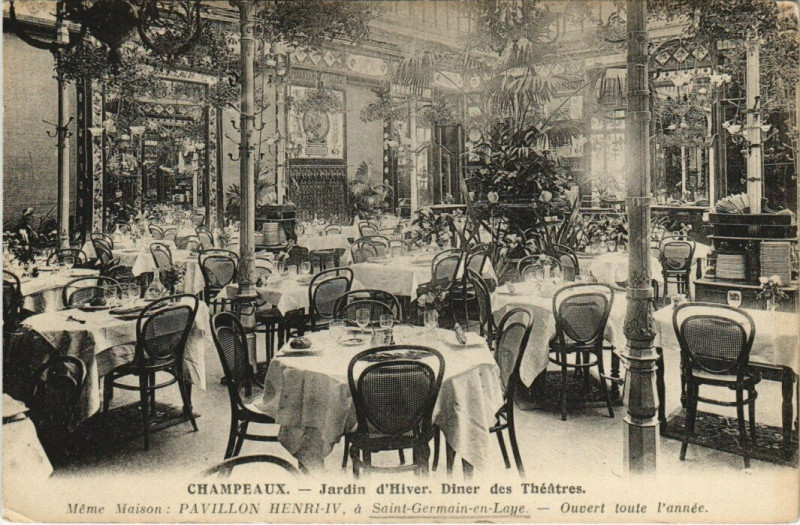 Carte postale ancienne Paris 8e - Champeaux - Jardin d'Hiver à Paris 8e
