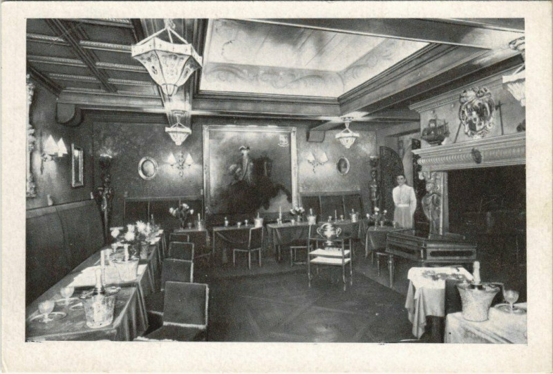 Carte postale ancienne Paris 9e - Cabaret-rest de 19 heures Don Juan à Paris 9e