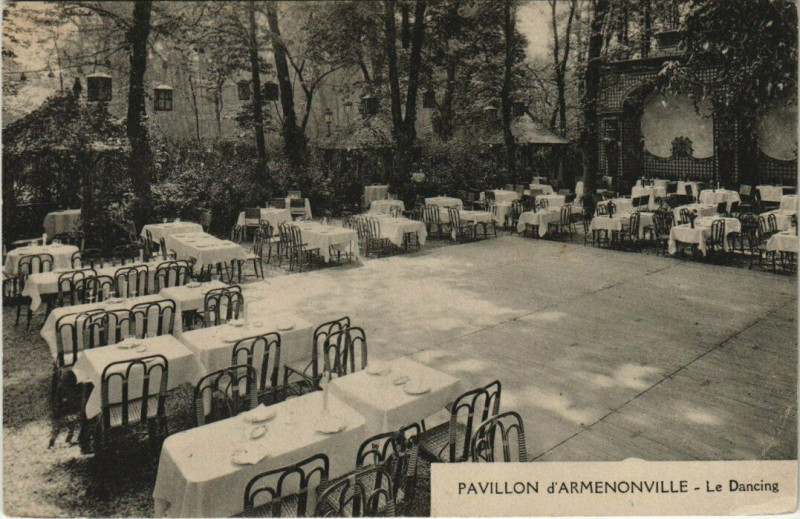 Carte postale ancienne Pavillon d'Armenonville - Le Dancing à Paris 16e