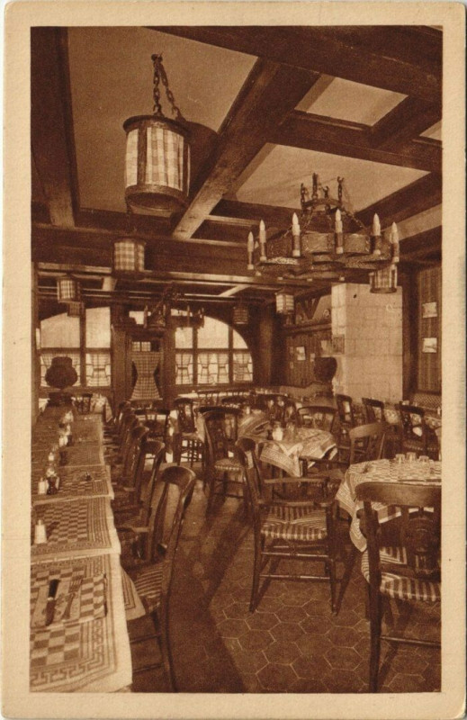 Carte postale ancienne Paris 8e - Auberge du Pere Louis à Paris 8e