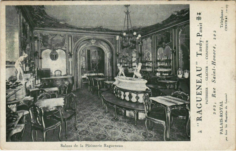 Carte postale ancienne Paris 1e - Ragueneau - Tardy-Panit à Paris 1er