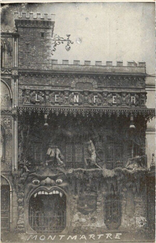 Carte postale ancienne Montmartre - L'Enfer à Paris 9e