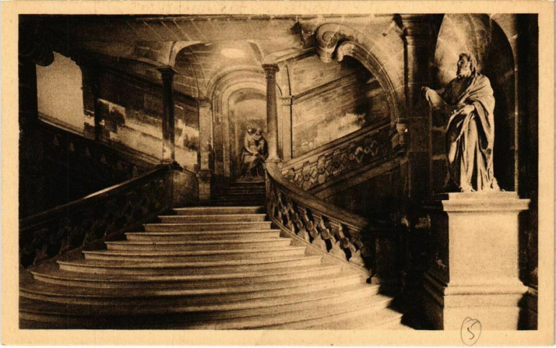 Carte postale ancienne Paris 5e - Lycée Henri Iv à Paris 5e