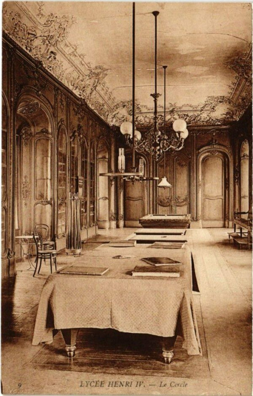 Carte postale ancienne Paris 5e - Lycée Henri Iv à Paris 5e