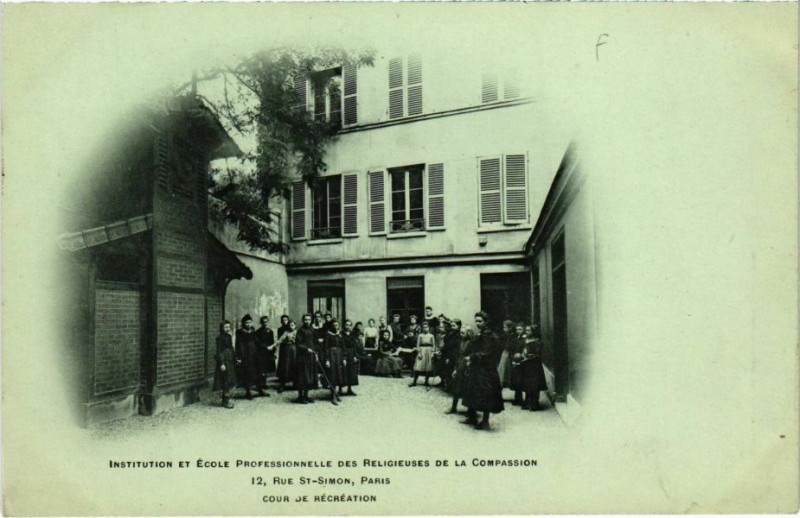 Carte postale ancienne Paris 4e - Institution et Ecole Professionnelle à Paris 4e