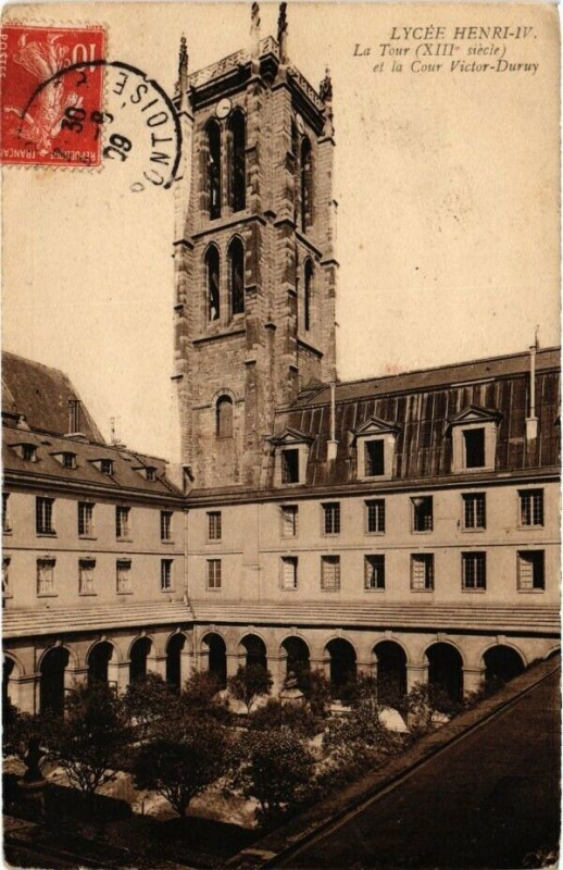 Carte postale ancienne Paris 5e - Lycée Henri Iv à Paris 5e