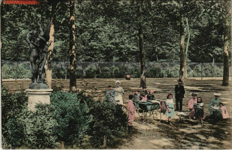 Carte postale ancienne Le Ranelagh - Fugit Amor à Paris 16e