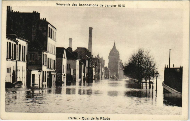 Carte postale ancienne Paris 12e - Quai de la Rapée à Paris 12e