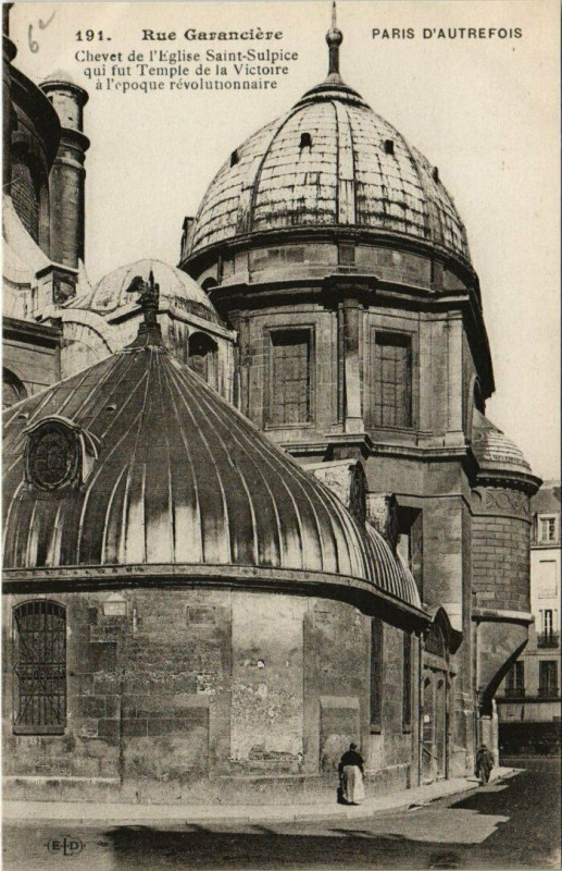Carte postale ancienne Paris 6e - Rue Garancière à Paris 6e