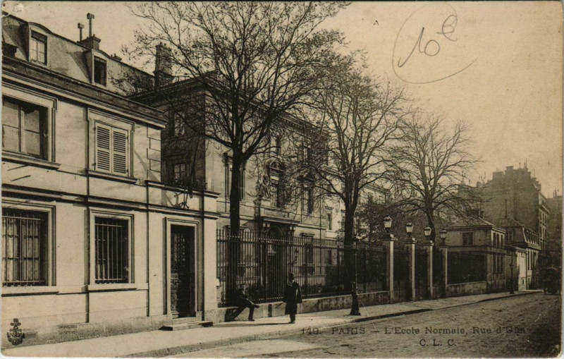 Carte postale ancienne Paris 5e - L'Ecole Normale, Rue d'Ulm à Paris 5e