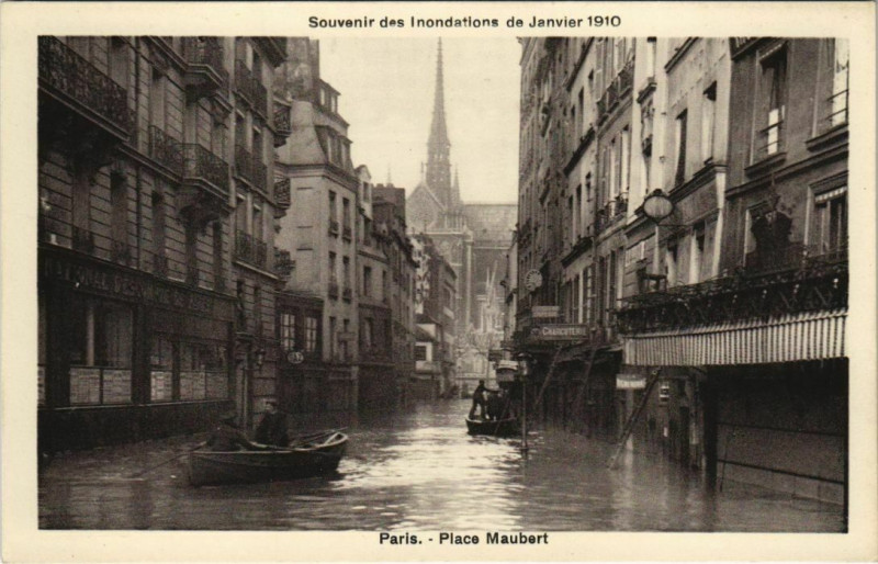 Carte postale ancienne Paris 5e - Place Maubert à Paris 5e