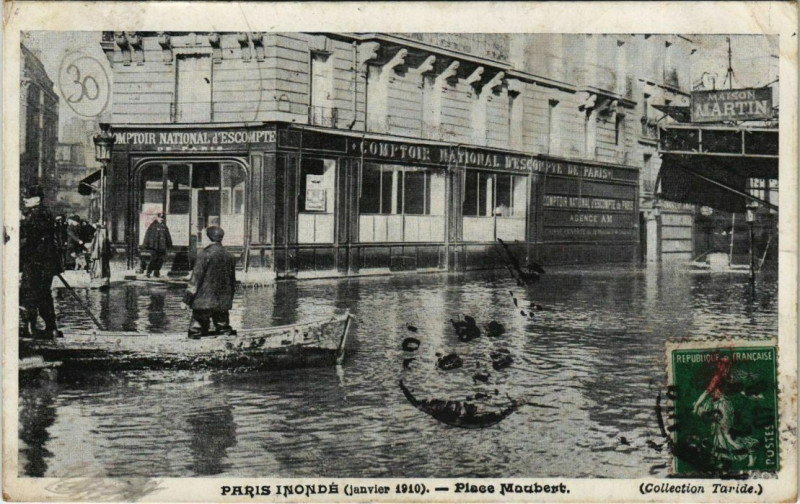 Carte postale ancienne Paris 5e - Place Maubert à Paris 5e