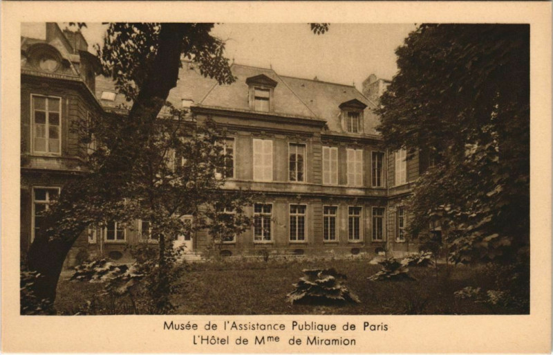 Carte postale ancienne Paris 6e - Musée de l'Assistance Publique de Paris à Paris 6e
