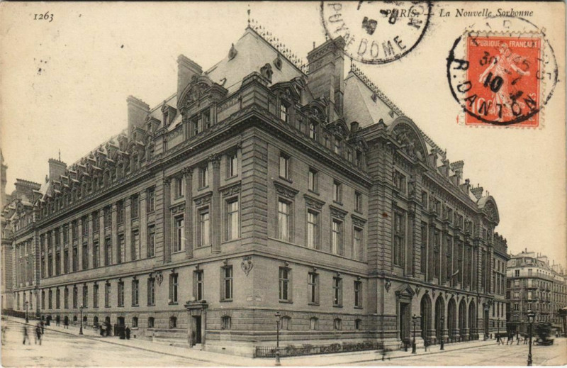 Carte postale ancienne La Nouvelle Sorbonne à Paris 5e