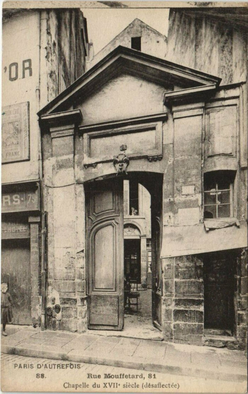 Carte postale ancienne Paris 5e - Rue Mouffetrad, 81 à Paris 5e