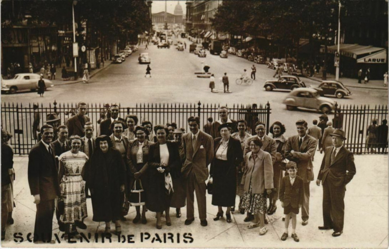 Carte postale ancienne Paris - Souvenir de Paris  à Paris