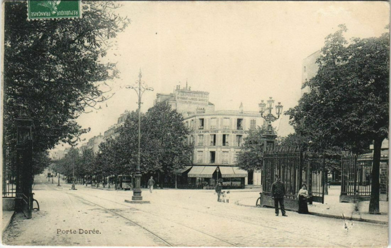 Carte postale ancienne Paris 12e - Porte Dorée à Paris 12e