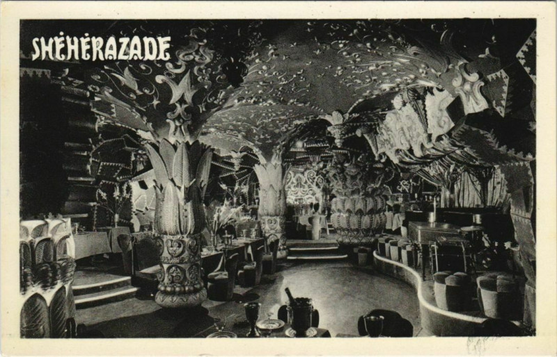 Carte postale ancienne Paris - Séhérazade à Paris
