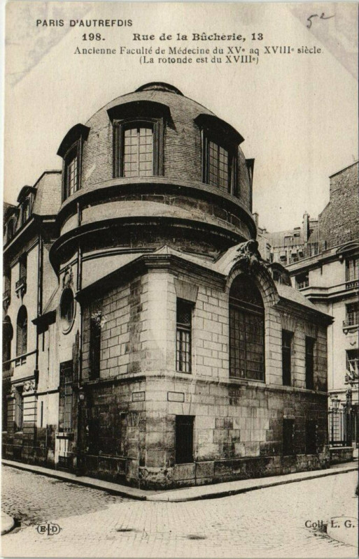 Carte postale ancienne Paris 5e - Rue de la Bûcherie, 13  à Paris 5e