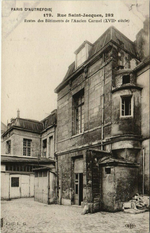 Carte postale ancienne Paris 5e - Rue St-Jacques, 282  à Paris 5e