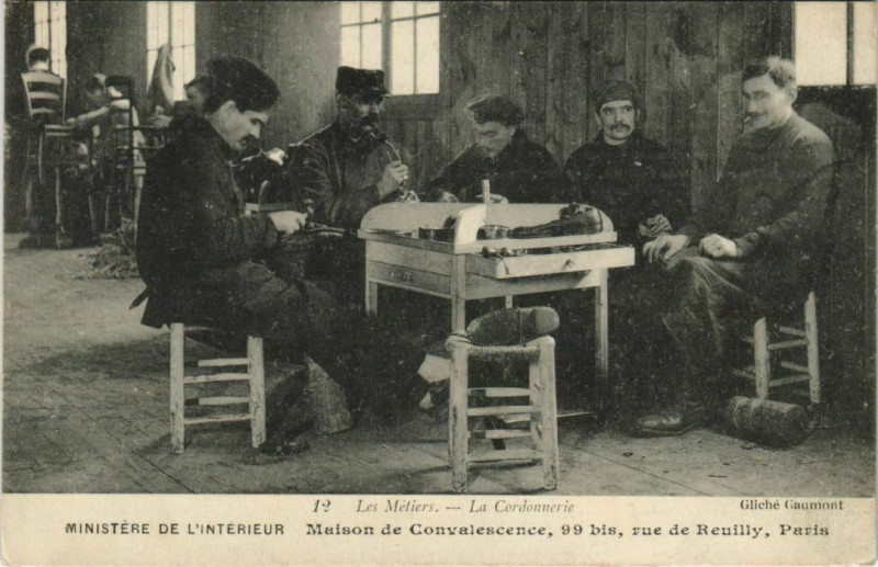 Carte postale ancienne Paris 12e - Maison de Convalescence, 99 bis, Rue de Reuilly à Paris 12e