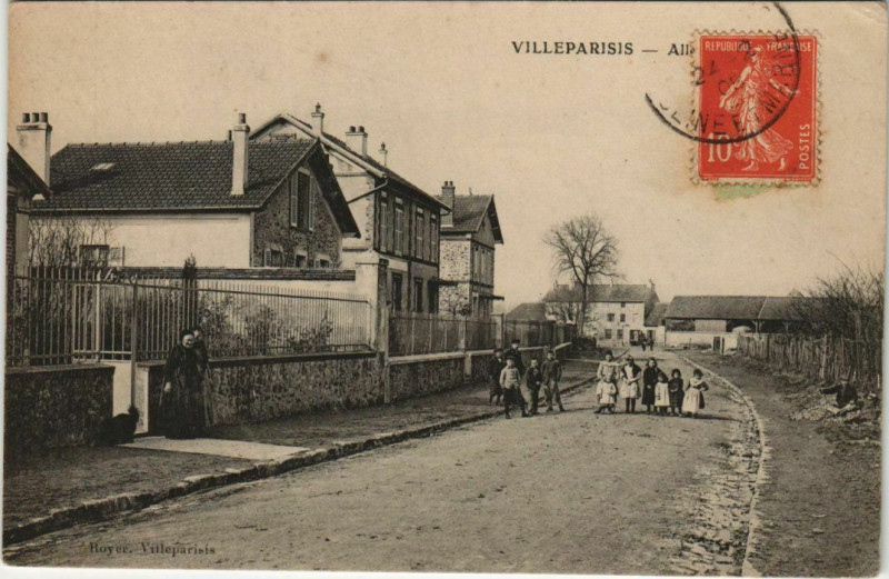 Carte postale ancienne Villeparisis France à Villeparisis