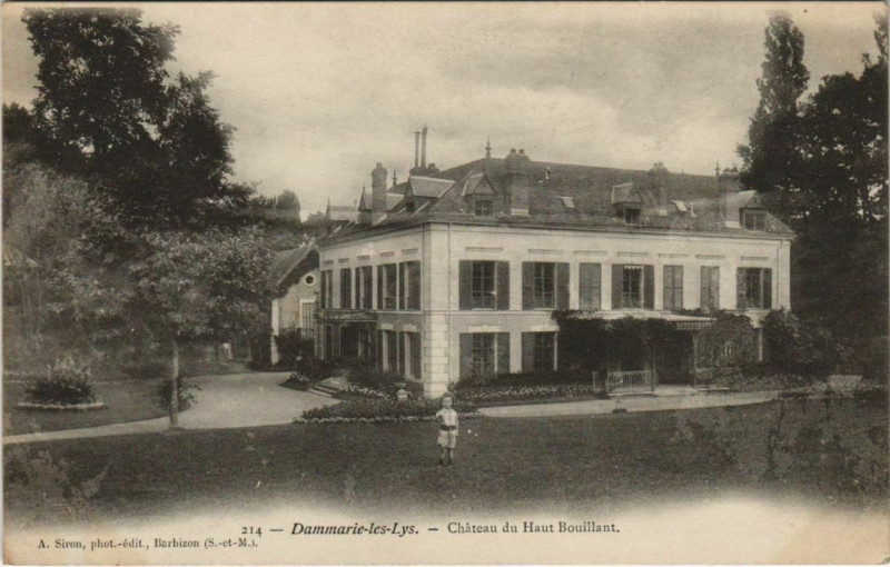 Carte postale ancienne Dammarie les Lys Chateau du Haut Bouillant France à Dammarie-les-Lys