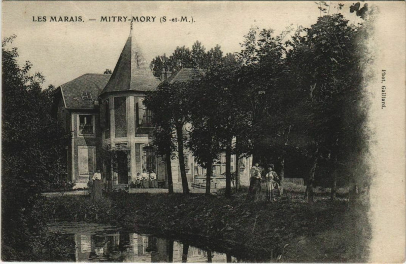 Carte postale ancienne Mitry Les Marais France