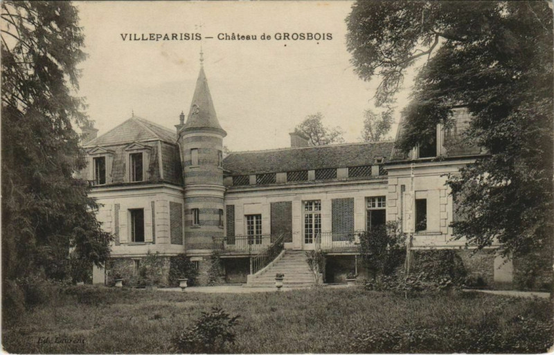 Carte postale ancienne Villeparisis Chateau de Grosbois France à Villeparisis