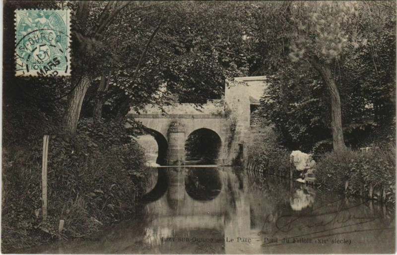 Carte postale ancienne Lizy sur Ourcq Le Parc France à Lizy-sur-Ourcq