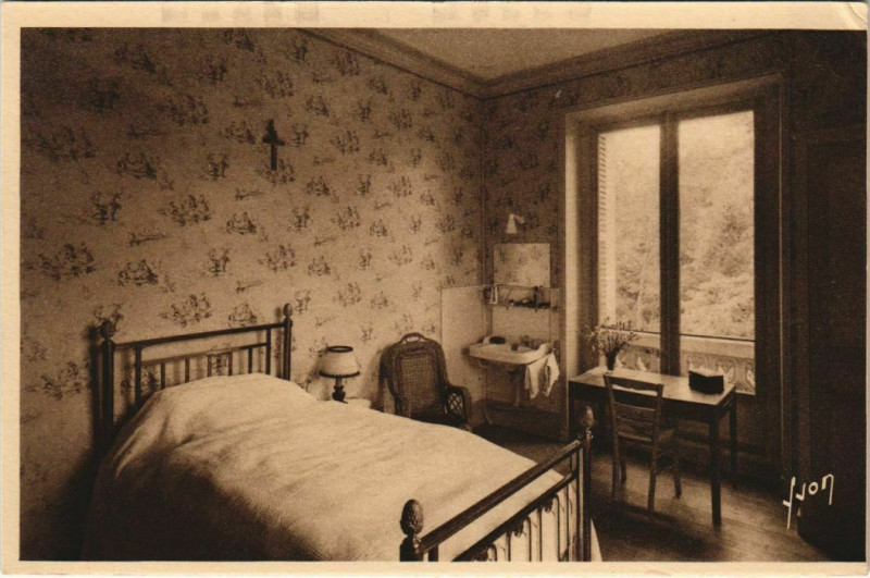 Carte postale ancienne Lagny Chateau de Fontenelle France