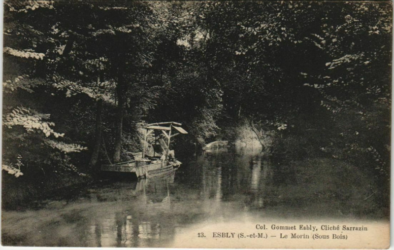 Carte postale ancienne Esbly - Le Morin à Esbly