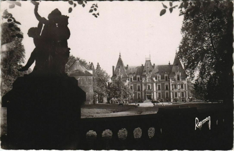 Carte postale ancienne Montry Le Chateau à Montry