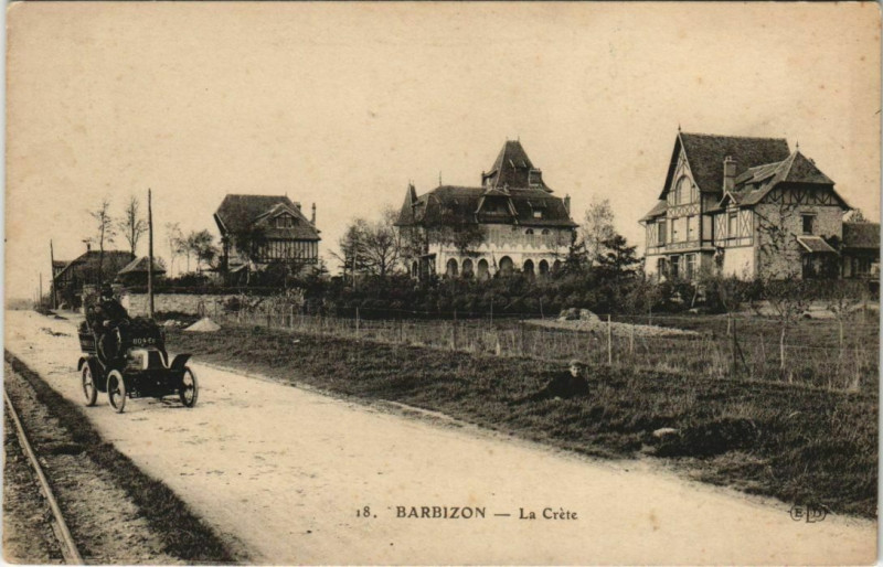 Carte postale ancienne Barbizon - La Crete à Barbizon