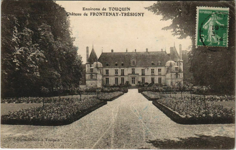 Carte postale ancienne Env. de Tournan Chateau de Frontenay-Tresigny