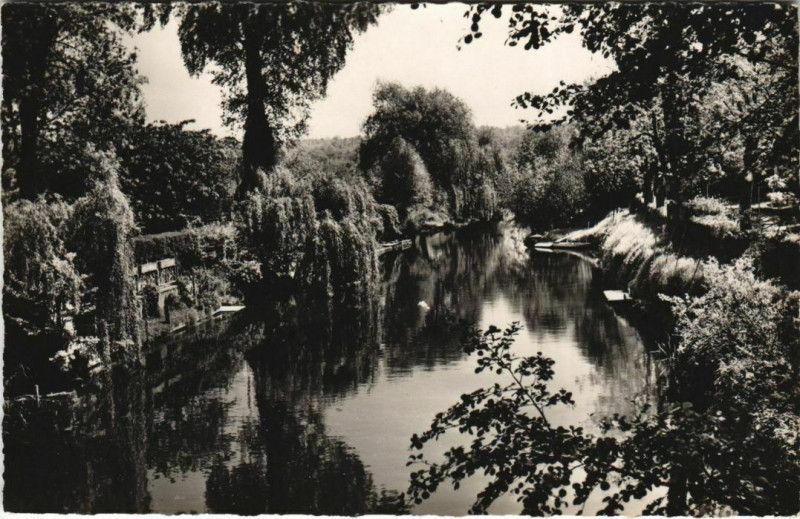 Carte postale ancienne Esbly Conde-Sainte-Libiaire Le Morin à Esbly