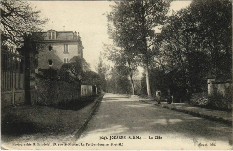 Carte postale ancienne Jouarre - La Cote à Jouarre